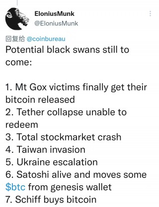 比特币的黑天鹅要来 - Mt. Go门头沟15万枚比特币会砸盘